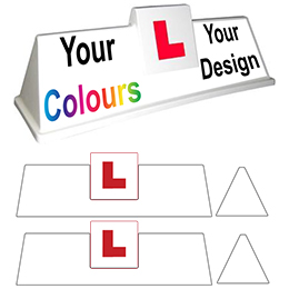 Custom Replacement Graphics for the Centre Feature Roof Sign